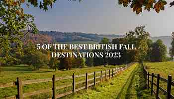 5 places to go to experience a British fall!