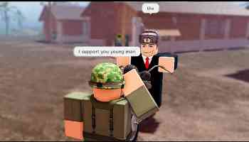Soviet Guy Infiltrating US Military Base in VIETNAM... (Roblox)