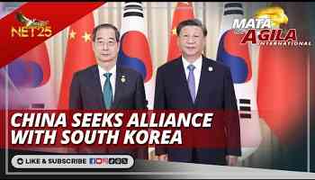 China seeks alliance with South Korea