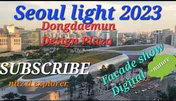 # #Autumn2023 Seoul Light+ DDP #lightshow #digital+nature South Korea