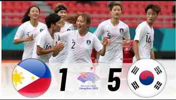 FULL MATCH : Philippines vs South Korea (1-5) - Women&#39;s Asian Games 2023
