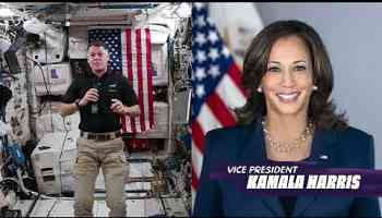 An Astronaut from Space Mission and Vice President Kamala Harris | What A Day!