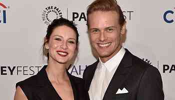 Sam Heughan knows 'the end' of Outlander but Caitriona Balfe kept in the dark