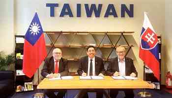 Taiwan, Slovakia sign semiconductor cooperation deal
