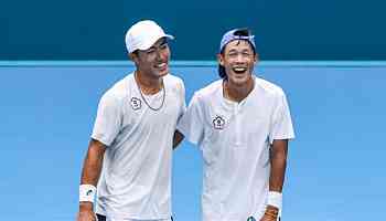Tennis duo bags Taiwan's 5th gold at Hangzhou Asian Games