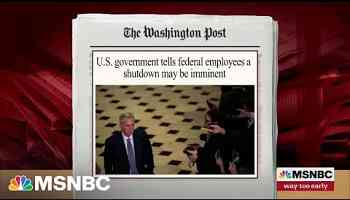 Federal employees prepare for government shutdown