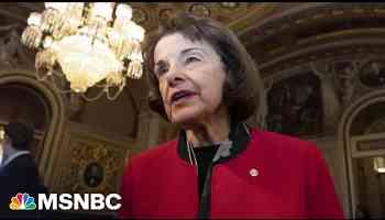 Senator Dianne Feinstein will be seen as a giant for the rest of history, says Claire McCaskill