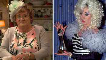 Mrs Brown's Boys star pays tribute to Paul O'Grady and Barry Humphries in series finale