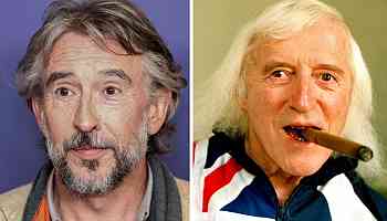 Steve Coogan looks unrecognisable as Jimmy Savile in chilling look at BBC drama