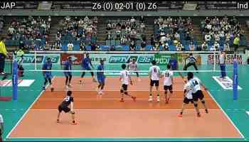 Volleyball Japan vs india Amazing Full Match