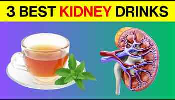 3 BEST Natural Drinks for your Kidney Health