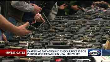 Examining role mental health plays in firearm background check process in New Hampshire