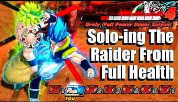 I BEAT Broly Raider SOLO From Full Health With Gogeta In Dragon Ball The Breakers!