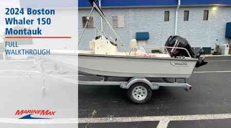 Brand New 2024 Boston Whaler 150 Montauk | MarineMax Orlando