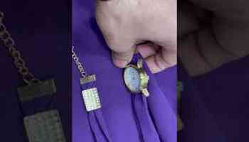 Girls Stoler with watch &amp; HandBracelet #fashion #arcollection #dress #luxuryformals #design