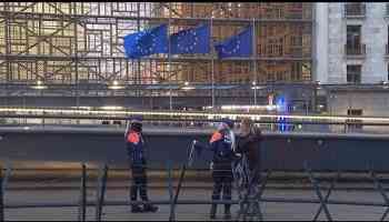 Security preparations in Brussels ahead of European Union summit