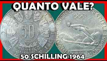 50 Schilling 1964 Austria - 50 Scellini in Argento, Valore della Moneta, Quanto Vale, Rara?