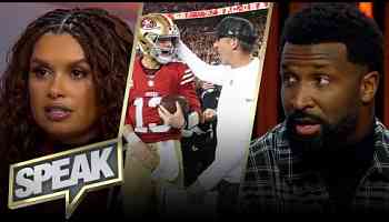 Is all the pressure on Brock Purdy, 49ers in Super Bowl LVIII? | NFL | SPEAK