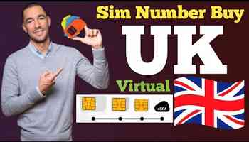 Buy UK virtual number | UK sim number | free UK number | united kingdom sim number purchase