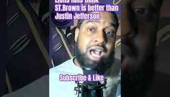 ST.Brown or JJ who better.#nfl #itzp #fs1 #skol #shorts #espn #theherd #firsttake #foxsportsradio