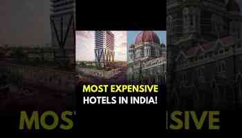 expensive hotels in india| day 33/75 days 75 interesting shorts challenge #shorts