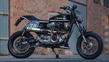 Super-tracker: A custom Sportster 1200 with supermoto steeze