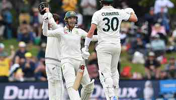 Carey and Marsh lead Australia to 2-0 Test series win over New Zealand