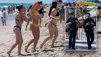 Police in Fort Lauderdale report surge of spring breakers amid Miami Beach crackdown