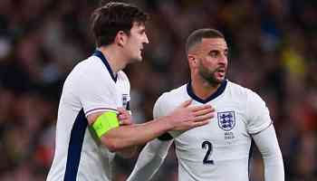 England's Walker & Maguire ruled out of Belgium game