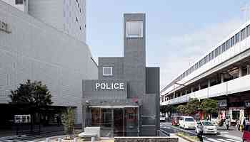 Fukuyama Higashi Police Station Ekimae KOBAN / Meguro Architecture Laboratory
