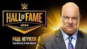 Paul Heyman Named First Inductee in 2024 WWE Hall of Fame