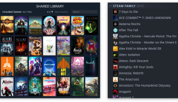 Steam debuts new family sharing, overhauling previous design