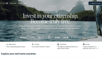 CitizenX: Invest in Citizenship