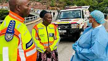 At least 45 people killed after bus plunges into South Africa ravine