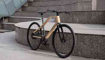 Schick und bezahlbar: Leichtes E-Bike aus Bambus