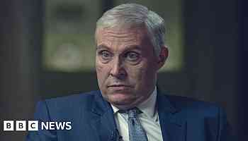 Prince Andrew's infamous BBC interview... as dramatised by Netflix