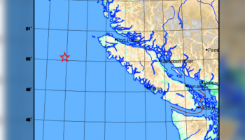 2 earthquakes recorded west of Vancouver Island