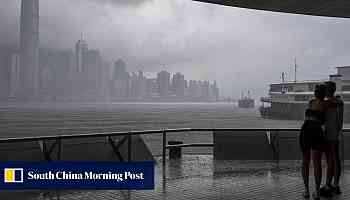 Hong Kong Observatory issues second amber rainstorm warning this week