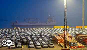 European ports swamped with cars amid China EV offensive