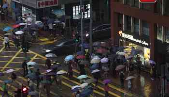 Hong Kong hit by heavy rain again