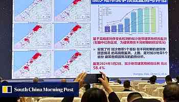 Israel-Gaza war: Chinese satellites detail scale of destruction in besieged Palestinian city
