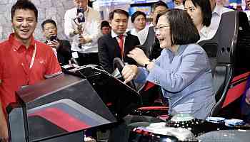 Gaming console industry gives Taiwan huge business opportunities: Tsai
