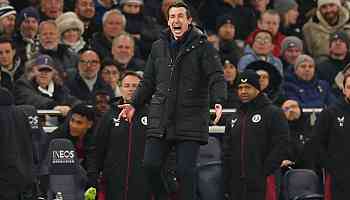Aston Villa boss Emery: Amazing to be in top 4 frame