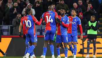 Glasner delighted with Palace's current form