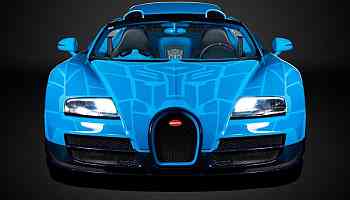 Transformers-Themed Bugatti Veyron Grand Sport Vitesse Surfaces for Auction