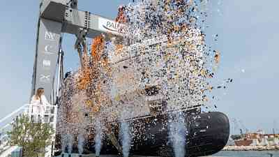 First Columbus Atlantique 43 Metre super yacht Night Fury II launched
