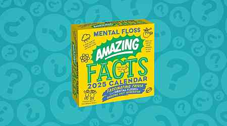 Get Smarter Every Day With the New 2025 Mental Floss Amazing Facts Calendar
