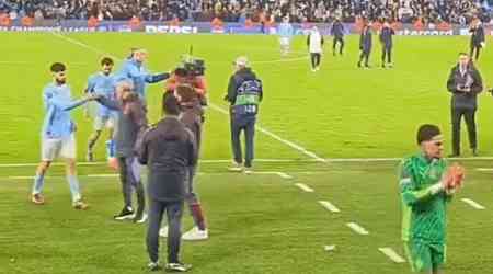 Erling Haaland angry with camera operator as Man City star's actions speaks volumes
