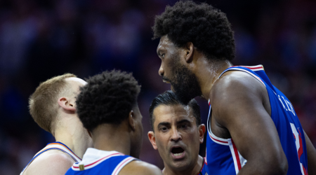  Knicks-76ers: Joel Embiid's strong Game 3 start marred by several controversial, arguably dirty plays 