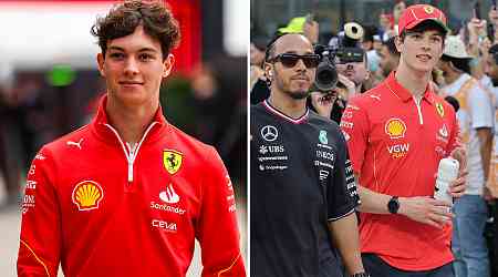 British F1 wonderkid Oliver Bearman, 18, lined up for 2025 seat after breakthrough year to replace fan-favourite racer